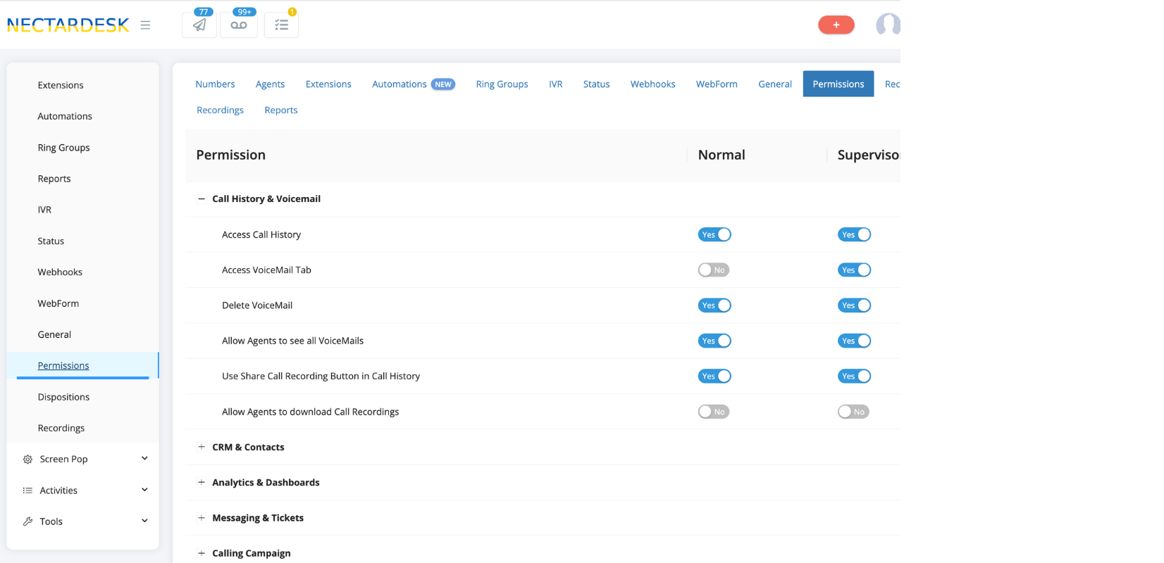 Permissions
