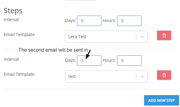 Email Campaign Steps