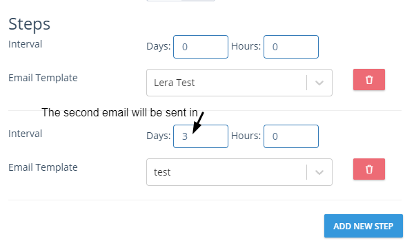 Email Campaign Steps 