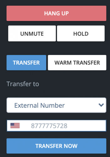 Warm Transfer vs Cold Transfer Warm Transfer vs Cold Transfer