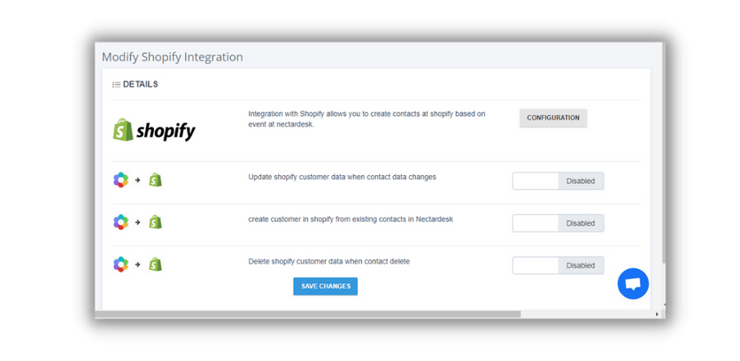 Shopify Integration