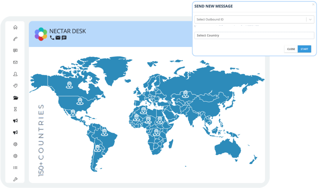 Send Texts Worldwide