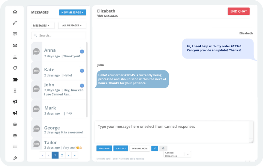 Individual SMS & MMS