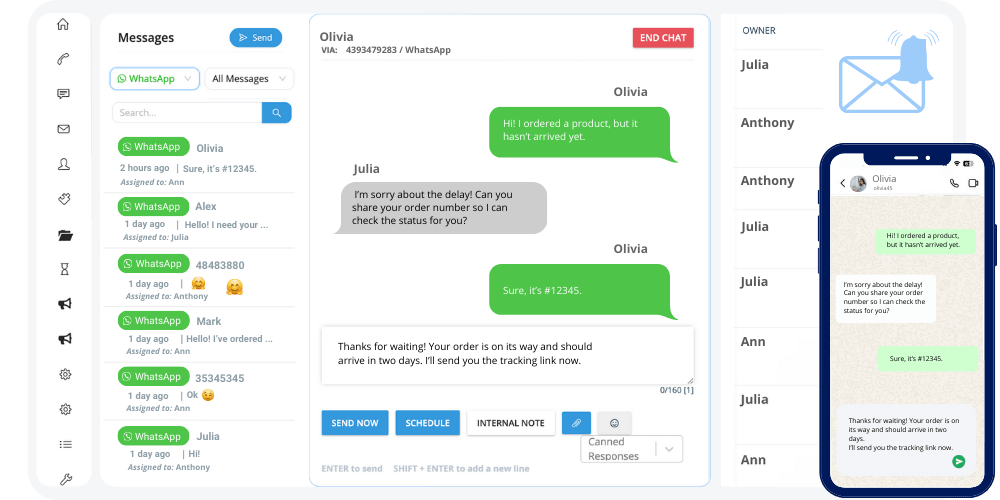 WhatsApp Business Integration